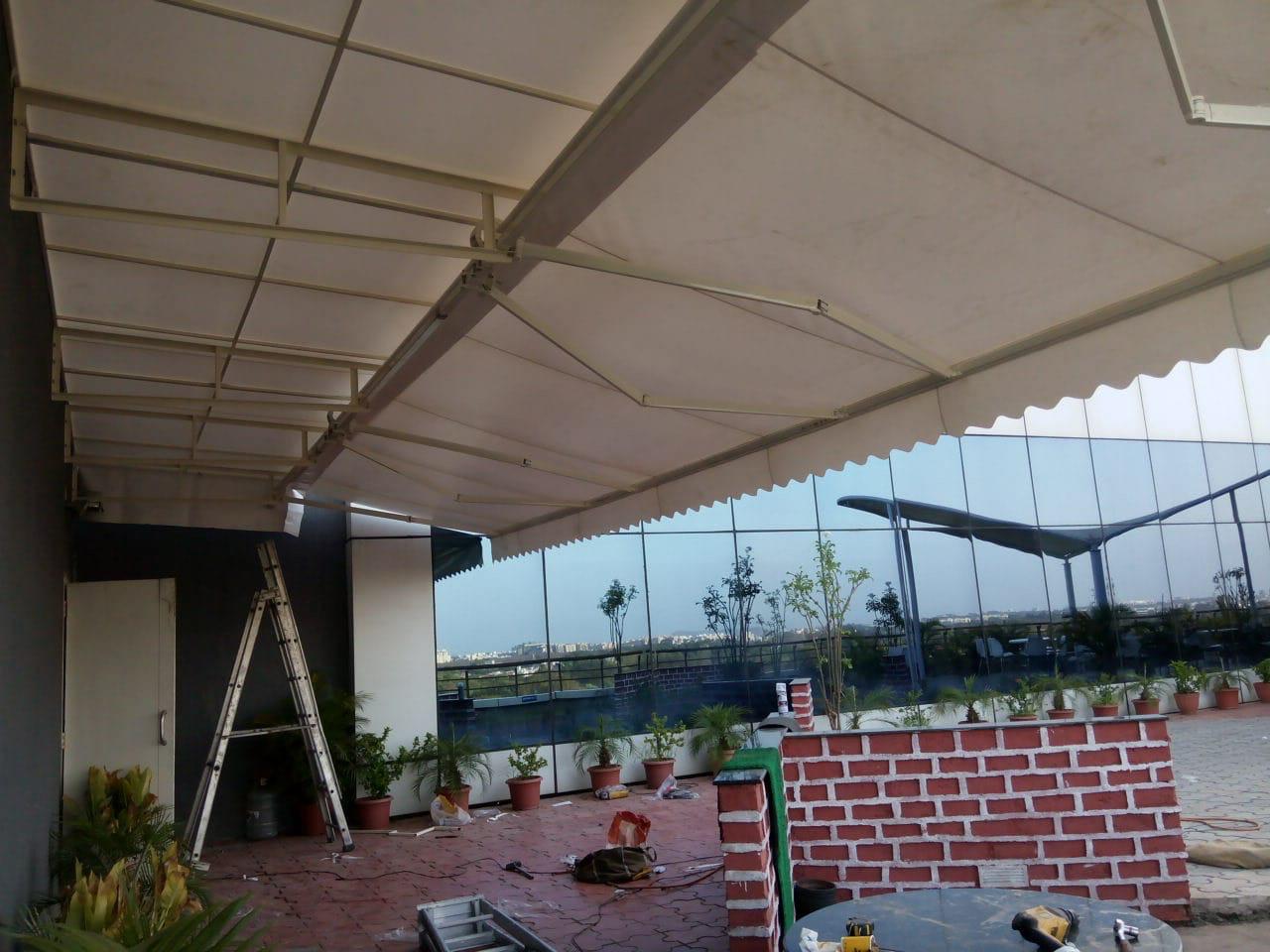 Retractable Folding Awning Canopy